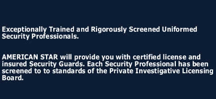 Trained Security Professionals