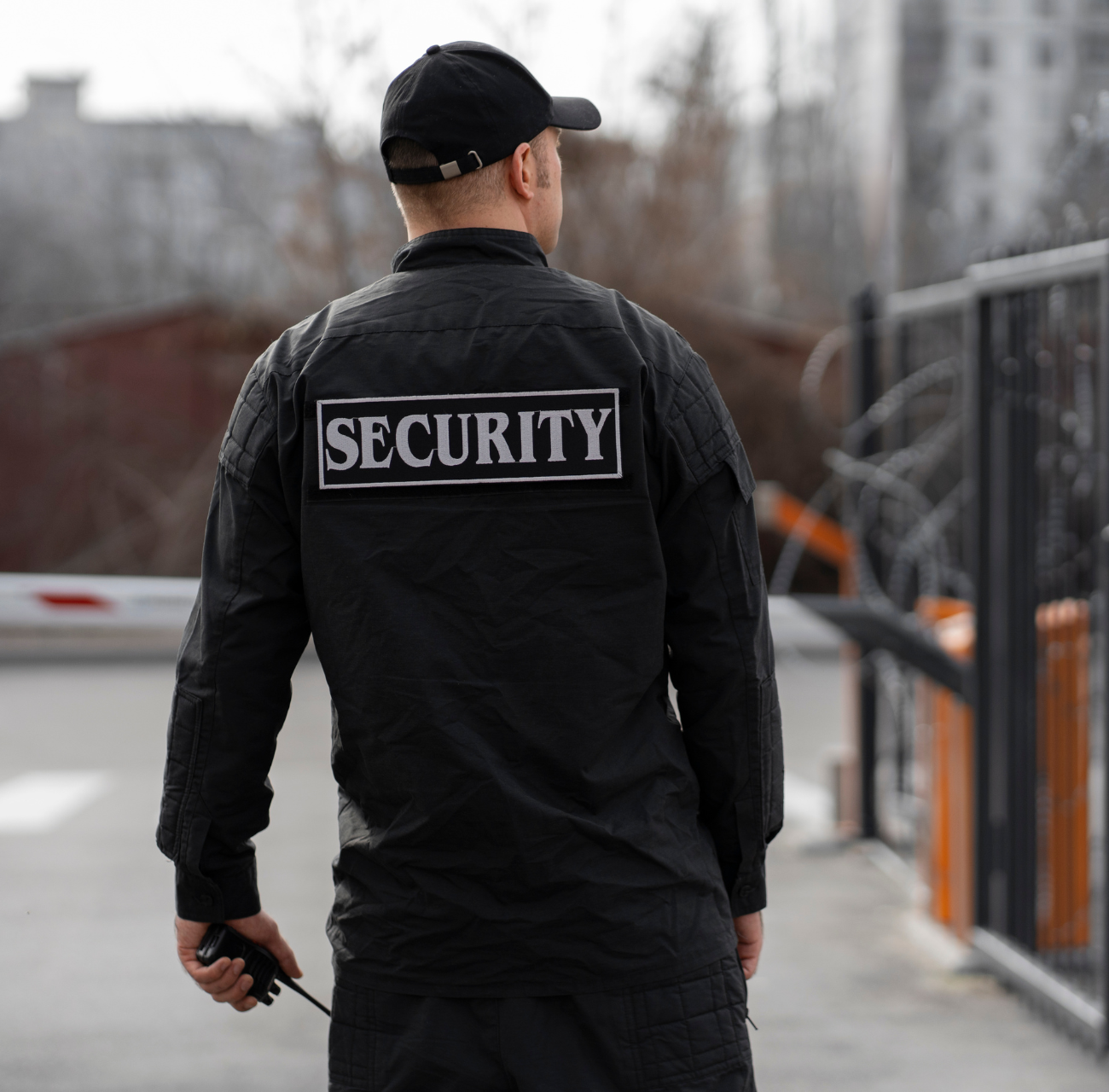 Security personnel providing reliable guarding services