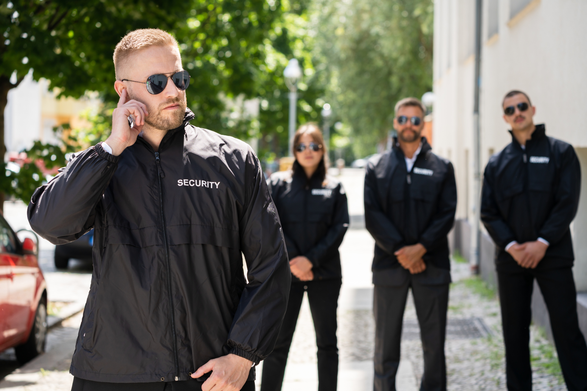 Security services icon representing protection and safety