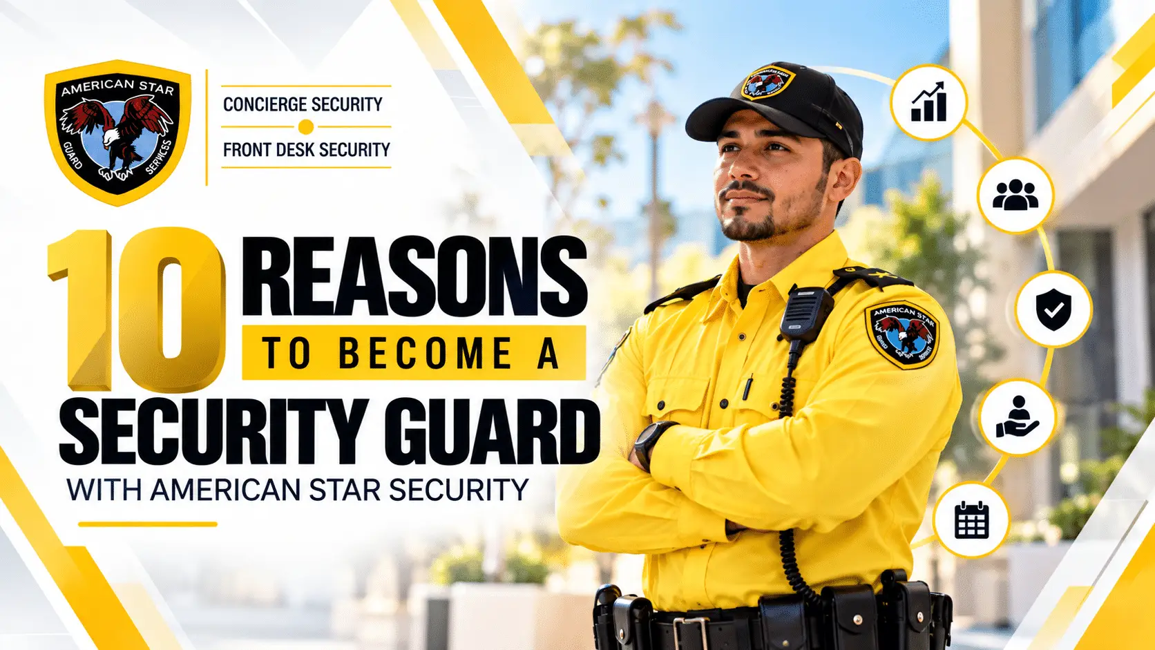 10 Reasons to Become a Security Guard